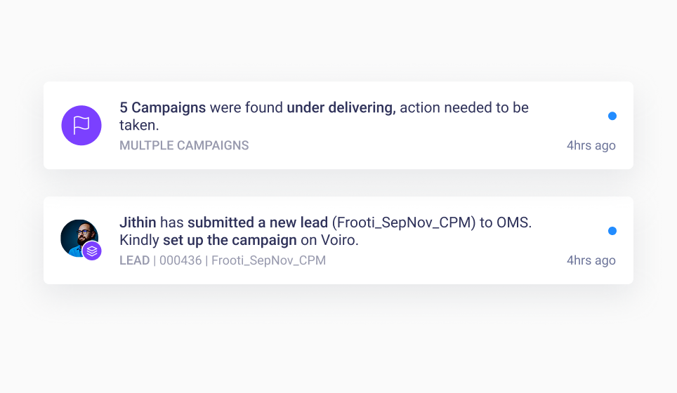 Single vs grouped notifications